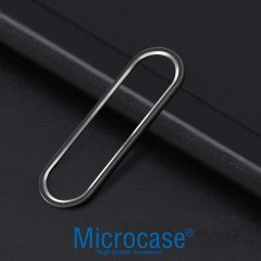 Microcase OnePlus 7 Kamera Lens Koruma Halkası - Açık Tasarım Siyah
