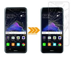Huawei P9 Lite 2017 Tempered Glass Cam Koruma