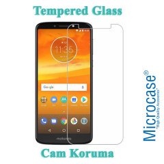 Motorola Moto E5 Plus Tempered Glass Cam Ekran Koruma