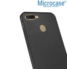 Microcase Oppo A5S Elektrocase Serisi Silikon Kılıf - Siyah