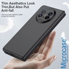 Microcase Huawei Mate X3 için Mat Yüzey Sert Plastik Kılıf - AL8848