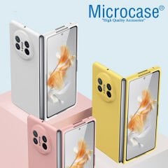 Microcase Huawei Mate X3 için Mat Yüzey Sert Plastik Kılıf - AL8848