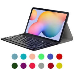 Microcase Samsung Galaxy Tab S6 Lite SM-P610 P610 10.4 inch Bluetooth Klavyeli Standlı Renkli Kılıf - AL8111