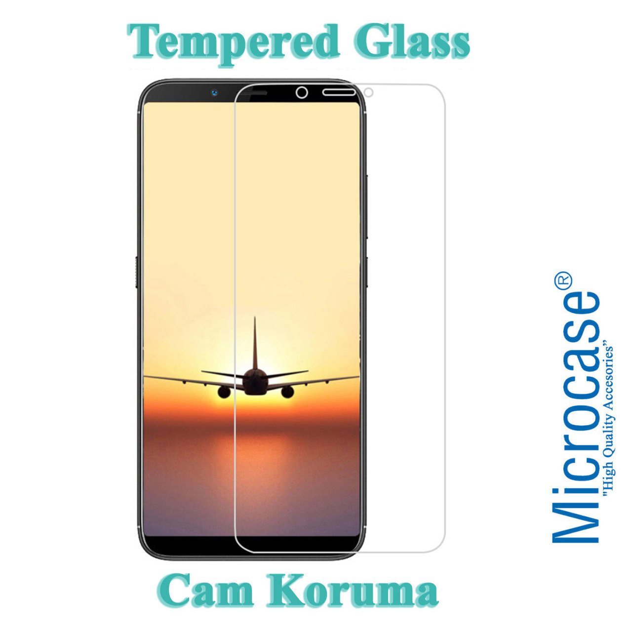 ZTE Nubia V18 Tempered Glass Cam Ekran Koruma