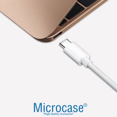 Microcase Telefonlar ve Notebooklar için Type-C to Type-C Şarj ve Data Kablosu 1m Beyaz - SR2828