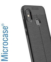 Microcase Xiaomi Mi A2 Lite Leather Tpu Silikon Kılıf