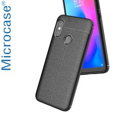 Microcase Xiaomi Mi A2 Lite Leather Tpu Silikon Kılıf
