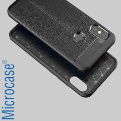 Microcase Xiaomi Mi A2 Lite Leather Tpu Silikon Kılıf