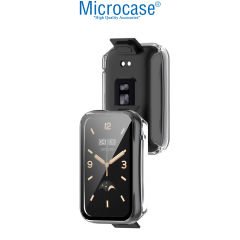 Microcase Xiaomi Mi Band 7 Pro Ekran Korumalı Sert Rubber Kılıf - AL3173