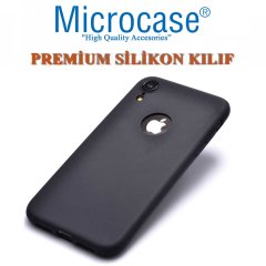 Microcase iPhone XR Premium Matte Silikon Kılıf + Ekran Koruma