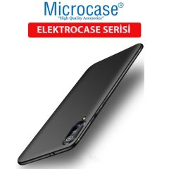 Microcase Xiaomi Mi 9 Pro Elektrocase Serisi Silikon Kılıf - Siyah + Tam Kaplayan Çerçeveli Cam