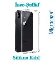 Microcase iPhone XR İnce 0.2 mm Soft Silikon Kılıf + Ekran Koruma