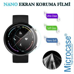 Microcase Amazfit Nexo Amoled 1.39 inch TPU Ekran Koruma Filmi - Şeffaf