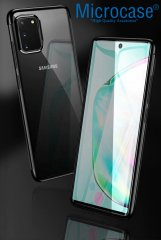 Microcase Samsung Galaxy S20 Plating Series Soft Silikon Kılıf - Siyah