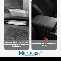 Microcase Çek-Al Mendil Bölmeli Oto Araç içi Kolçak Kol Dayama Minderi AL4411