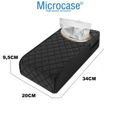 Microcase Çek-Al Mendil Bölmeli Oto Araç içi Kolçak Kol Dayama Minderi AL4411