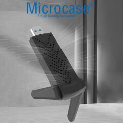 Microcase Dual Band AC1300 Mbps 3.0 Kablosuz USB Wifi Adaptörü AL3949