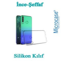Microcase Huawei P40 Lite E / Y7P İnce 0.2 mm Soft Silikon Kılıf + Tam Kaplayan Çerçeveli Cam