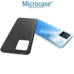 Microcase Realme 8 Matte Serisi Silikon TPU Kılıf - Siyah