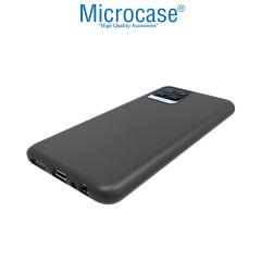 Microcase Realme 8 Matte Serisi Silikon TPU Kılıf - Siyah