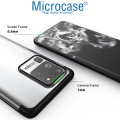 Microcase Samsung Galaxy S20 Ultra Plating Series Soft Silikon Kılıf - Siyah