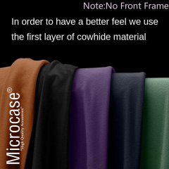 Microcase Xiaomi Mi Mix Fold 4 için Deri Desenli Plastik Koruma Kılıf - AL3156 Siyah