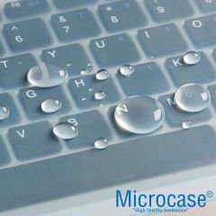 Microcase 13'' - 17'' Notebook Laptop Macbook Klavye Koruyucu Silikon - Şeffaf AL3242