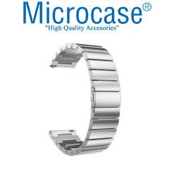 Microcase Universal Akıllı Saatler İçin 22mm Metal Kordon Kayış-AL3797