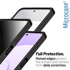 Microcase OnePlus Nord CE 3 Lite Luna Serisi Köşe Korumalı Sert Rubber Kılıf - AL3422 Siyah