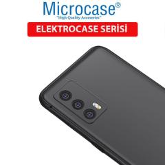 Microcase Realme GT 5G Elektrocase Serisi Silikon Kılıf - Siyah