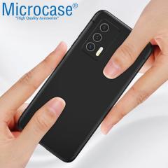 Microcase Realme GT 5G Elektrocase Serisi Silikon Kılıf - Siyah