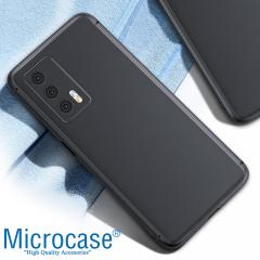 Microcase Realme GT 5G Elektrocase Serisi Silikon Kılıf - Siyah