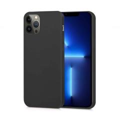 Microcase İphone 13 Pro Max Premium Matte Silikon Kılıf - Siyah