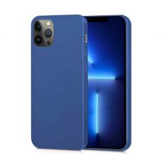 Microcase İphone 13 Pro Max Premium Matte Silikon Kılıf - Lacivert