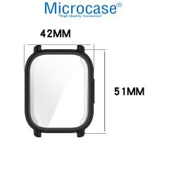 Microcase Xiaomi Redmi Watch 5 Lite için   Önü Kapalı Silikon Kılıf - AL3173