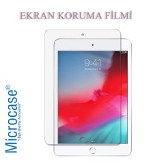 Microcase iPad Mini 5 2019 Delüx Serisi Universal Standlı Deri Kılıf - Kırmızı + Ekran Koruma Filmi