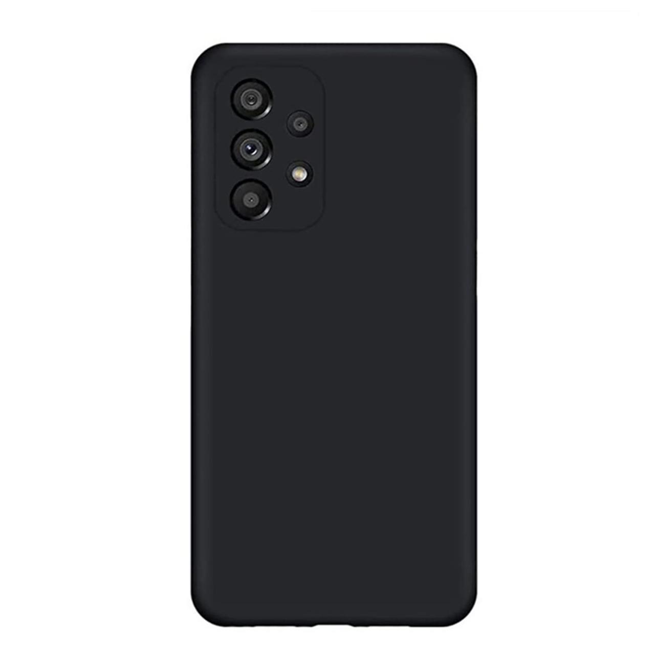 Microcase Samsung Galaxy A33 5G Matte Serisi Silikon TPU Kılıf - Siyah