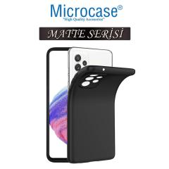 Microcase Samsung Galaxy A33 5G Matte Serisi Silikon TPU Kılıf - Siyah