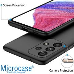 Microcase Samsung Galaxy A33 5G Matte Serisi Silikon TPU Kılıf - Siyah