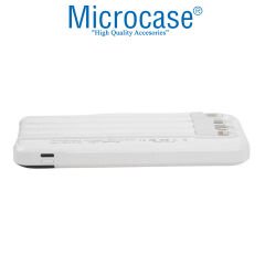 Microcase OneZero Serisi Y131 20000 Mah 4 Kablolu Led Ekranlı Powerbank Beyaz AL3956