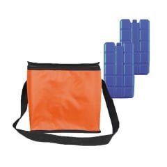 Microcase 30 lt Soğutucu Termal Buzluk Bölmeli Plaj Kamp Seyehat Çantası + 2 Buzluk Akü-AL4514