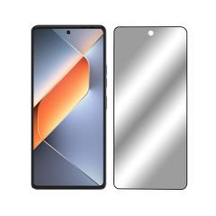 Microcase Tecno Pova 6 5G Pro Tam Kaplayan Çerçeveli Tempered Ekran Koruyucu -AL3276