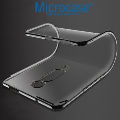 Microcase Xiaomi Redmi K20 Plating Series Silikon Kılıf + Tempered Glass Cam Koruma (SEÇENEKLİ)