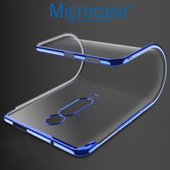 Microcase Xiaomi Redmi K20 Plating Series Silikon Kılıf + Tempered Glass Cam Koruma (SEÇENEKLİ)