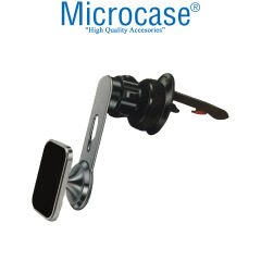 Microcase Araç İçi Izgaralıktan Kelepçeli Mıknatıslı Metal Telefon Tutucu - AL3783