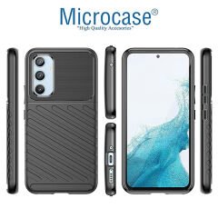 Microcase Samsung Galaxy S23 FE Thunder Serisi Darbeye Dayanıklı Silikon Kılıf - Siyah AL3421