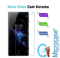 Sony Xperia XZ2 Nano Glass Cam Ekran Koruma Filmi
