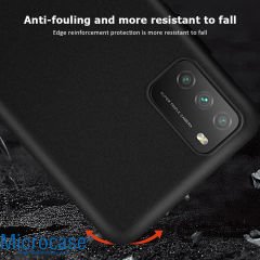 Microcase Xiaomi Poco M3 Matte Tpu Kılıf - Siyah