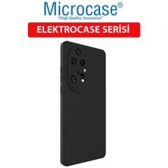 Microcase Huawei P50 Pro Elektrocase Serisi Silikon Kılıf - Siyah