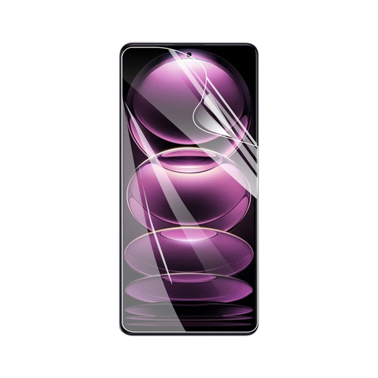 Microcase Xiaomi Redmi Note 12 Pro Plus (Global) Full Ön Kaplama Koruma Filmi - AL3280